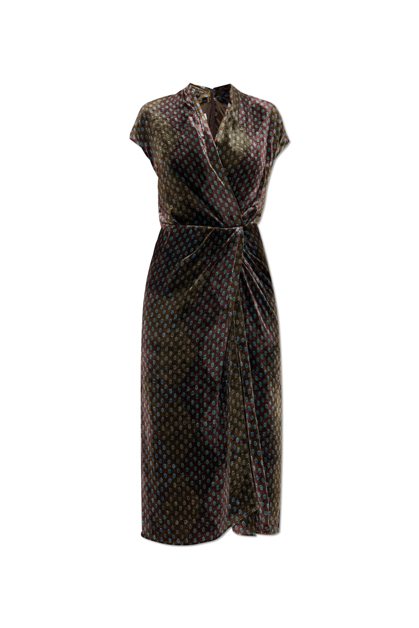 ワンピースその他 DRIES VAN NOTEN Women Dresses 110031013 Brown Viscose slip dress - Spring-Summer Women | Dries Van Noten